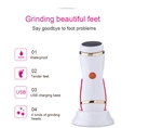 Professional 4 in 1 Electric Foot File & Callus Remover Waterproof Rotating Manicure & Pedicure Kits for Foot Care