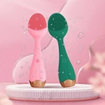 Silicone facial deep cleansing brush beauty device home use electric cleansing device sonic glow brush