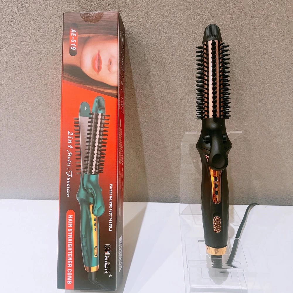 Straightener And Curler Hair Straightening And Curler Iron