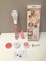 OEM Auto Bubble USB Rechargeable Waterproof Exfoliate Clean Long Handel Back Scrubber Bath Shower Mssage Electric Body Brush electric bath brush