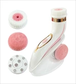 New electric silicone cleanser Home rechargeable sonic glow brush Beauty Instrument set Pore cleaner Facial Massage