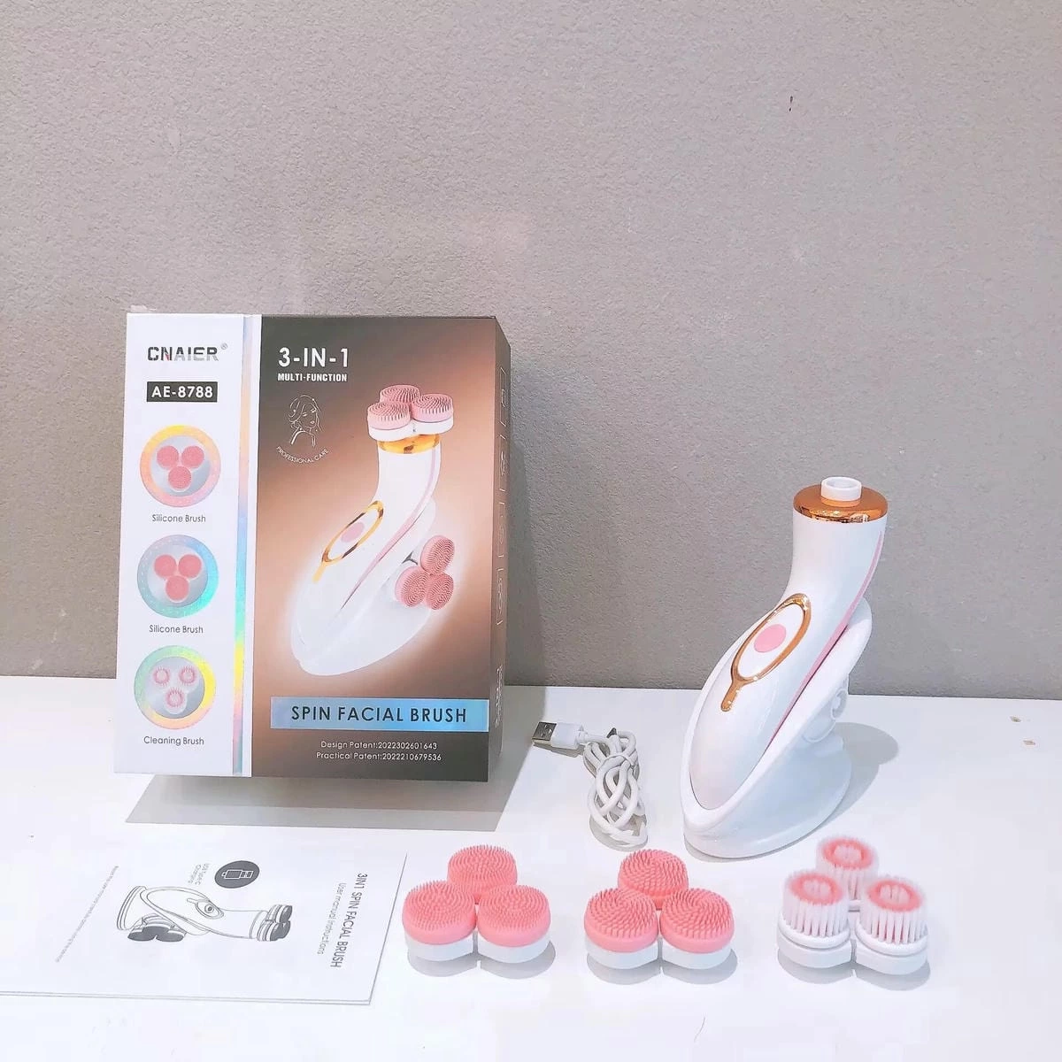 Facial Cleansing Brush Electric Face Brush Electric Facial Cleansing Brush